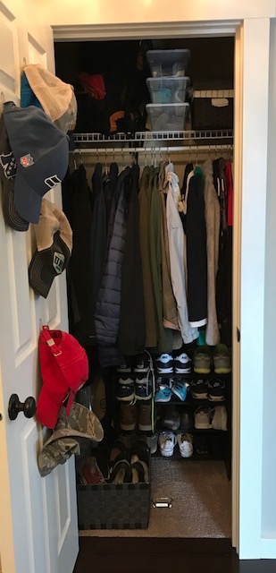 Hall Closet After